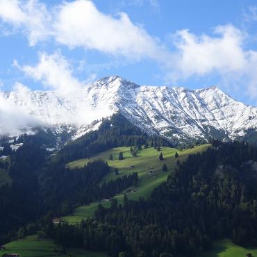 Das Foto mit dem ersten Schnee machte Ulrich Vogt am 14. September