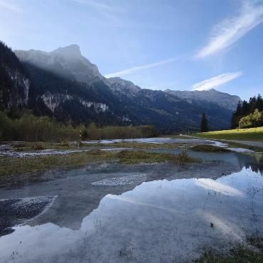 Abendstimmung am Tschingelsee - Bild: Paul Wermuth