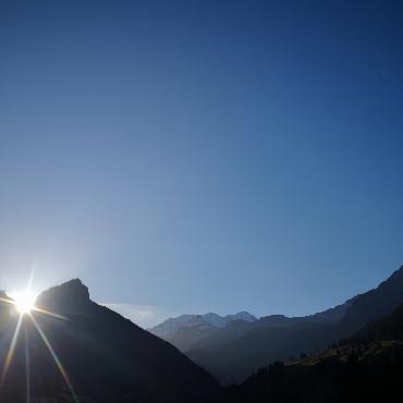 Von ihren Zuhause im Kiental bebachtete Heidi von Känel Sonnenstrahlen, die das Herz erwärmen