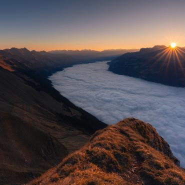 Simon Schuhmacher war bereits vor Sonnenaufgang auf dem Augstmatthorn