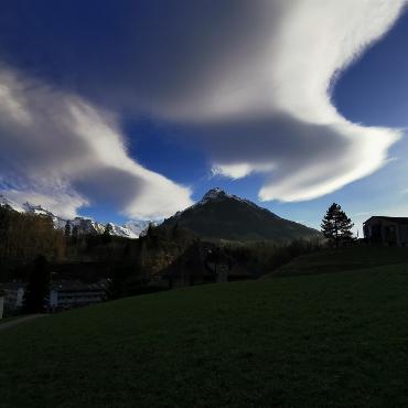 Paul Wermuth beobachtete spezielle Wolken am Elsighorn.