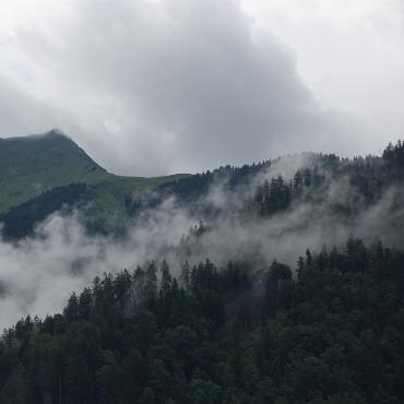 Dynamisches Wettergeschehen am Üeblenberg - Bild: Ulrich Vogt