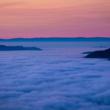 Sonnenaufgang fotografiert von Simon Schuhmacher in Aeschiried