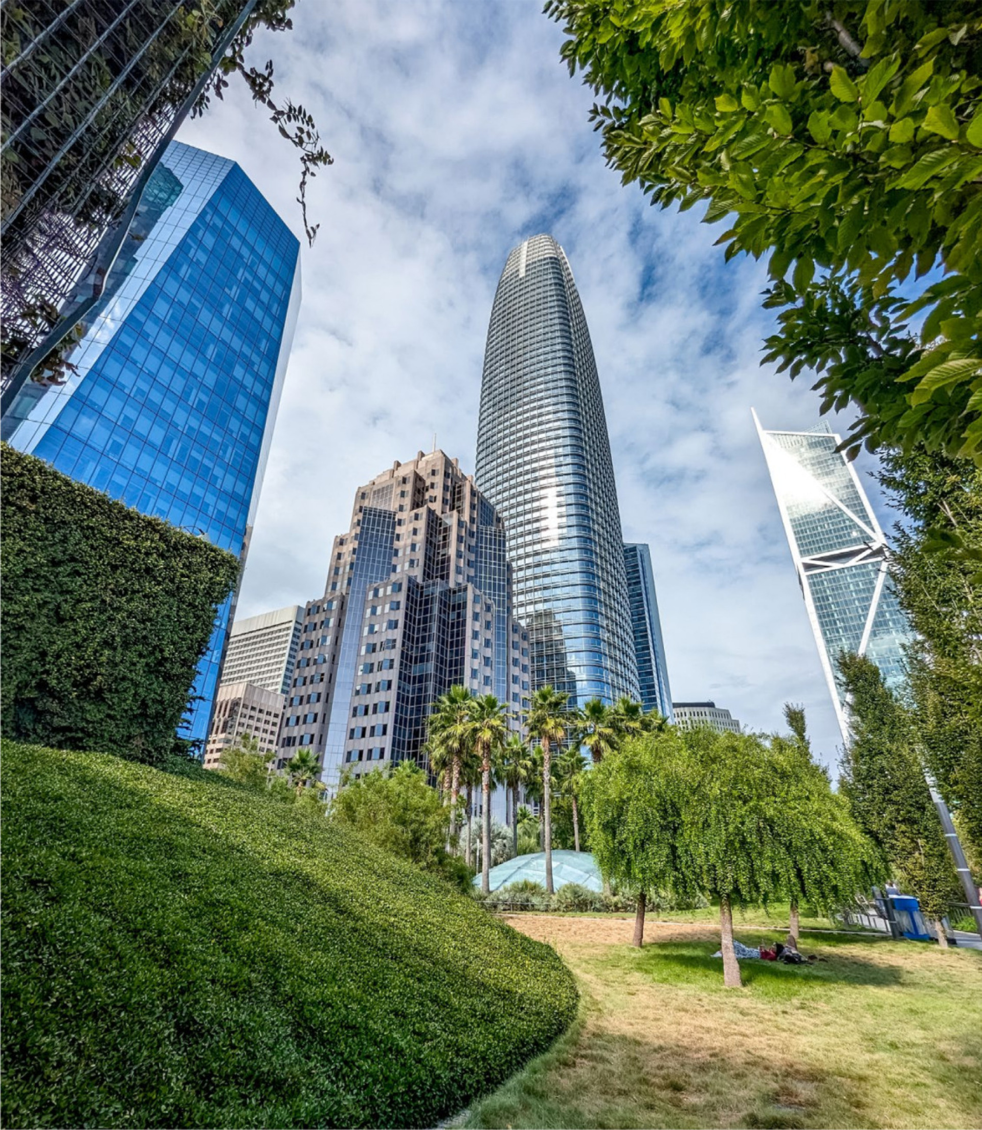 Der 326 Meter hohe Salesforce Tower mitten in San Francisco BILDER: ZVG