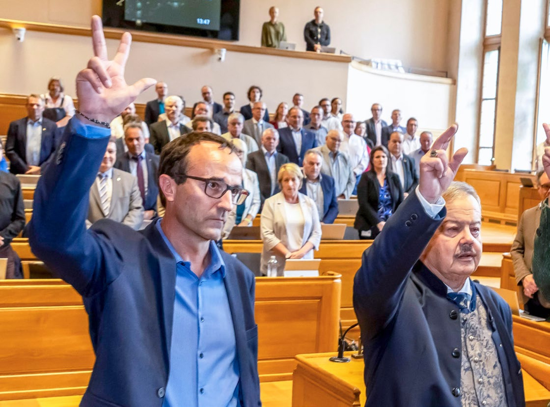 Vereidigung der neuen Frutigländer Grossräte - Das Bild wird blockiert. – Möglicherweise durch einen aktiven Adblocker.