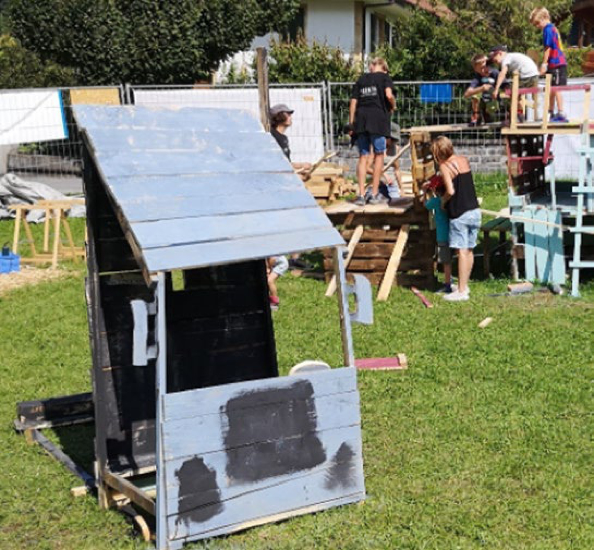 Die Kinderbaustelle zieht um
