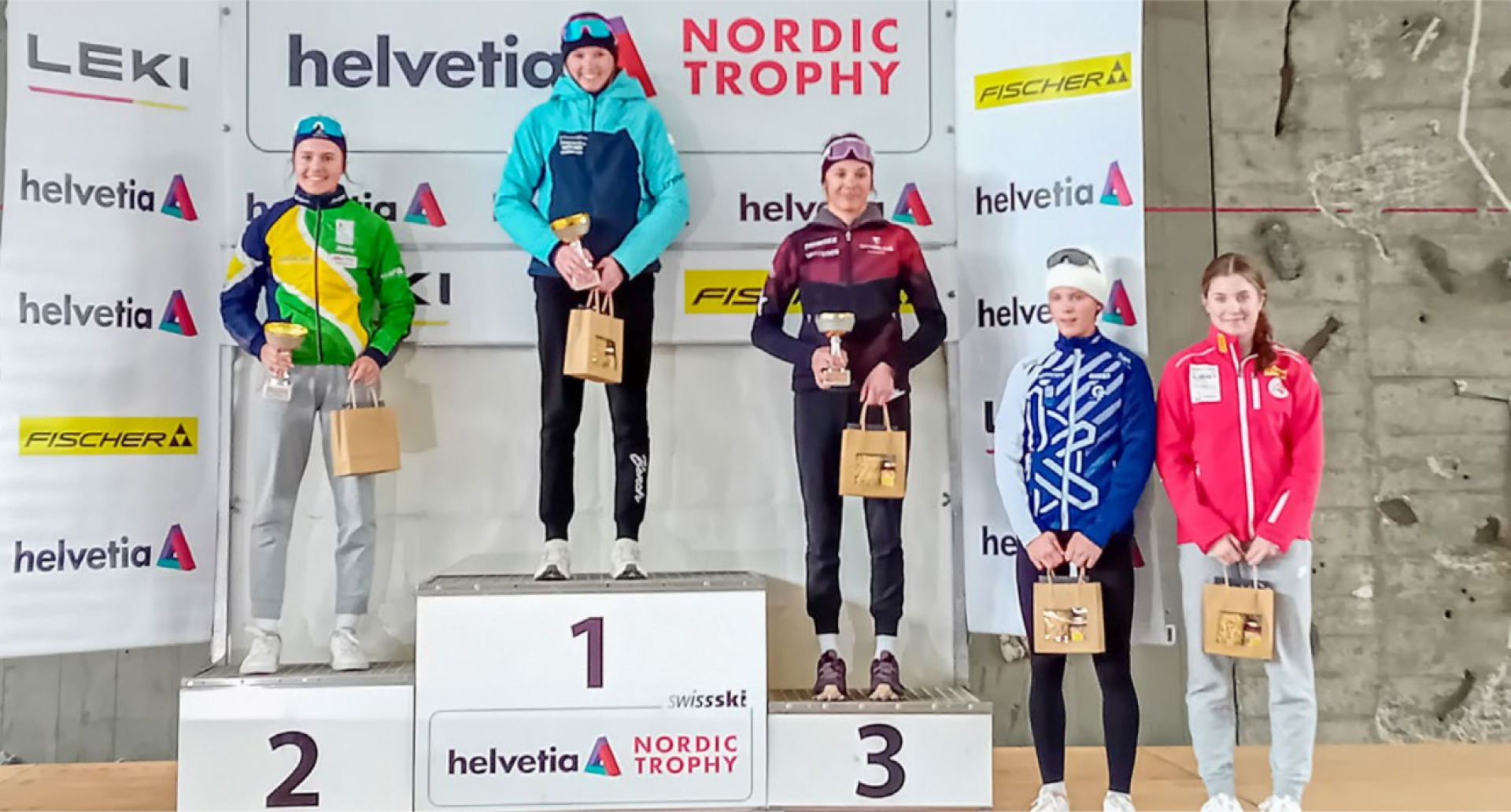 In der U16-Kategorie erreichte Lisa Urfer (SC Kandersteg, eigentlich Biathletin) den fünften Platz. BILD: SASCHA PRENTLER