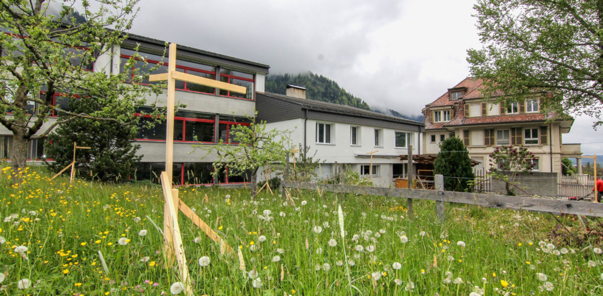 Wird das neue Schulzimmer rechtzeitig fertig?