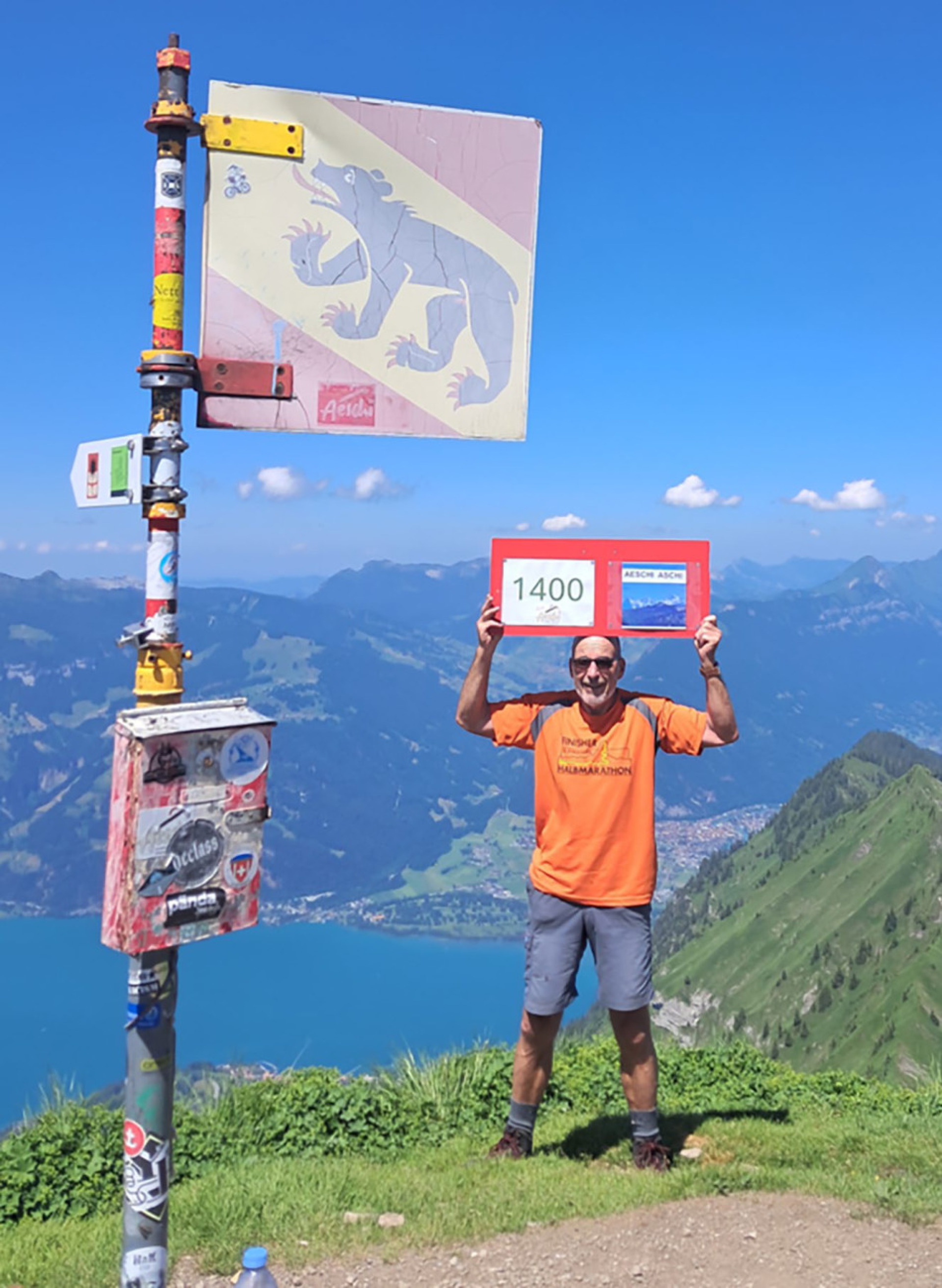 «Aeschi-Aschi» feiert seine 1400. Morgenberg-Besteigung