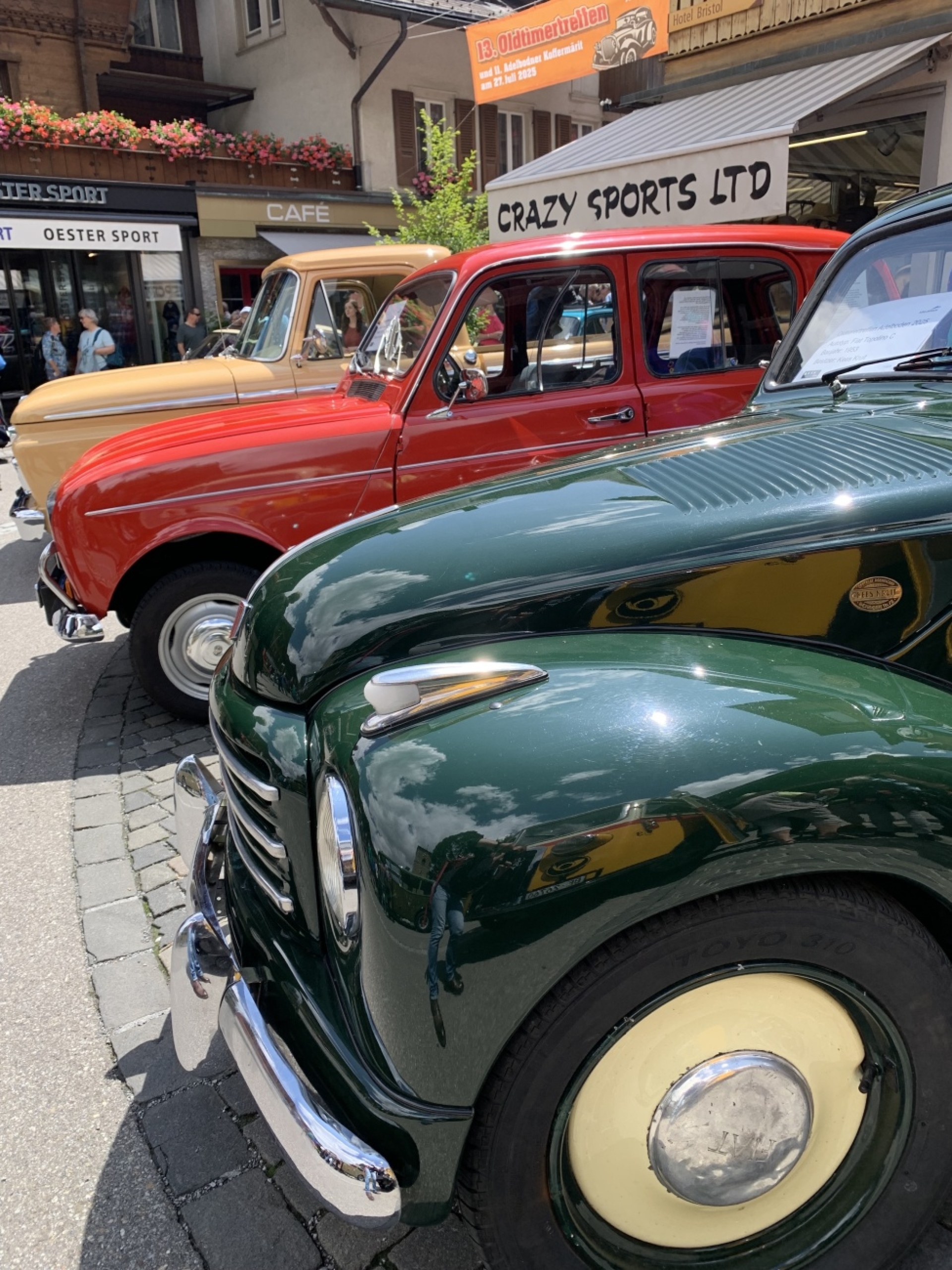 Oldtimertreffen Adelboden - Das Bild wird blockiert. – Möglicherweise durch einen aktiven Adblocker.