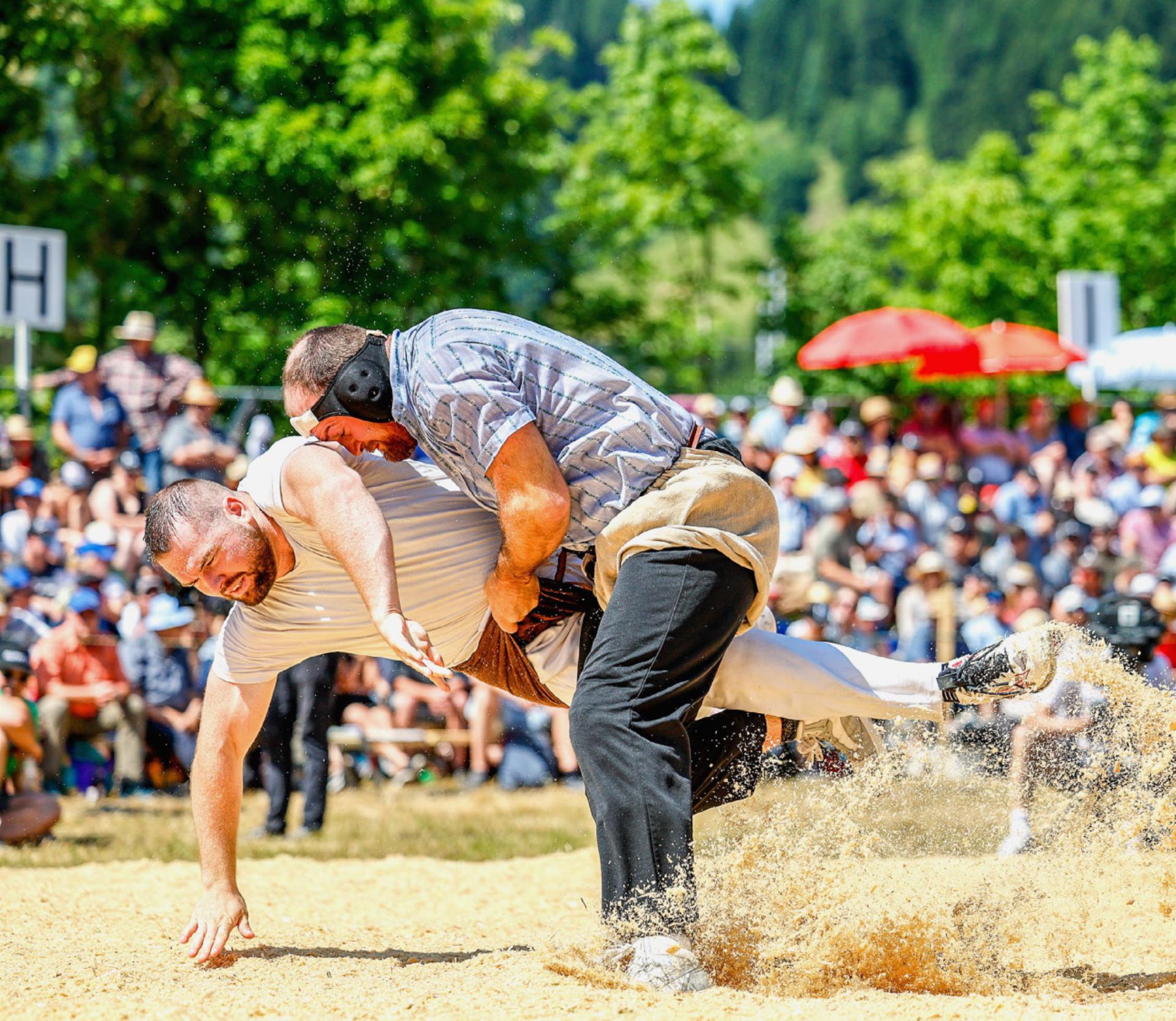 Aeschbacher Matthias gewinnt am Schwarzsee