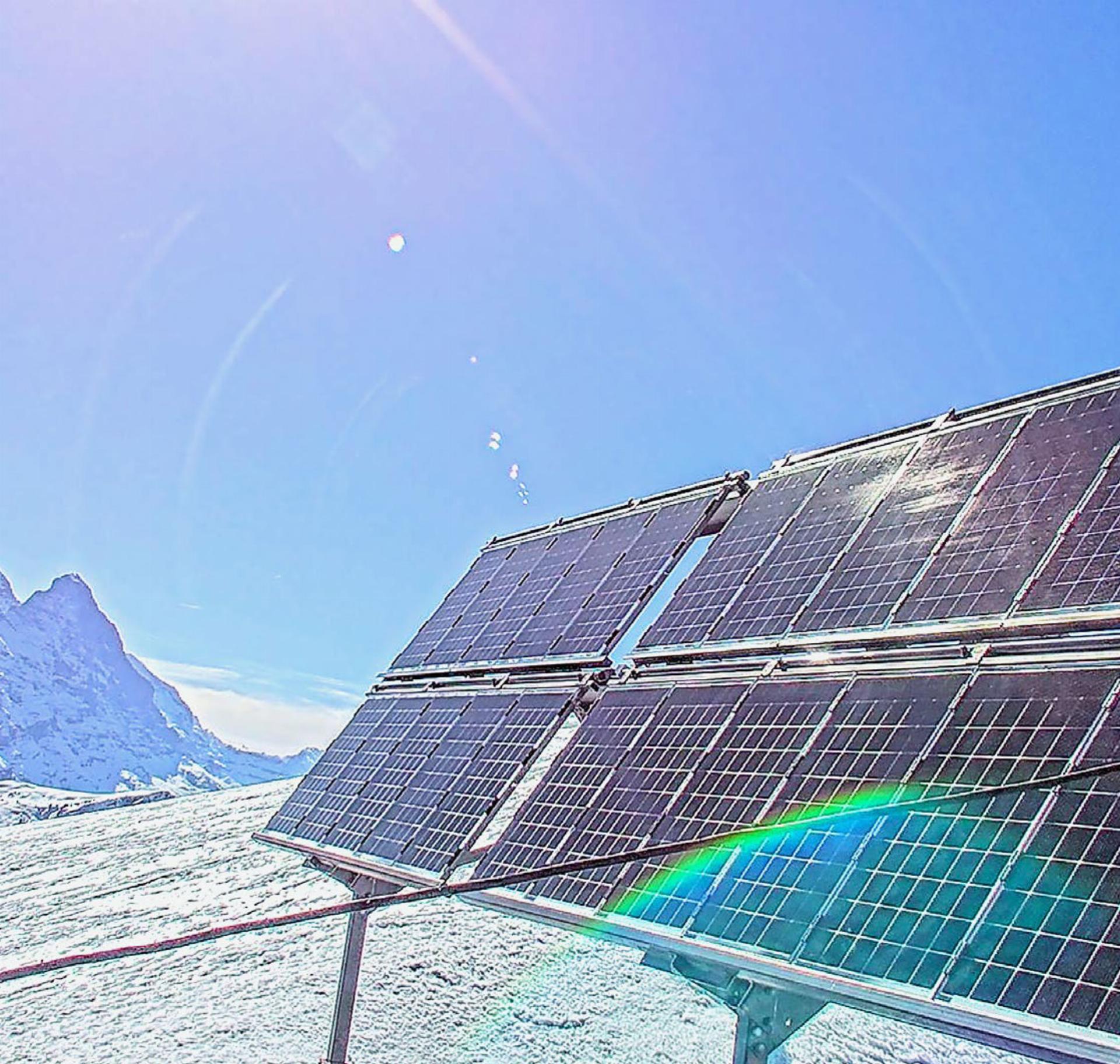 Keine Solaranlage in Schattenhalb