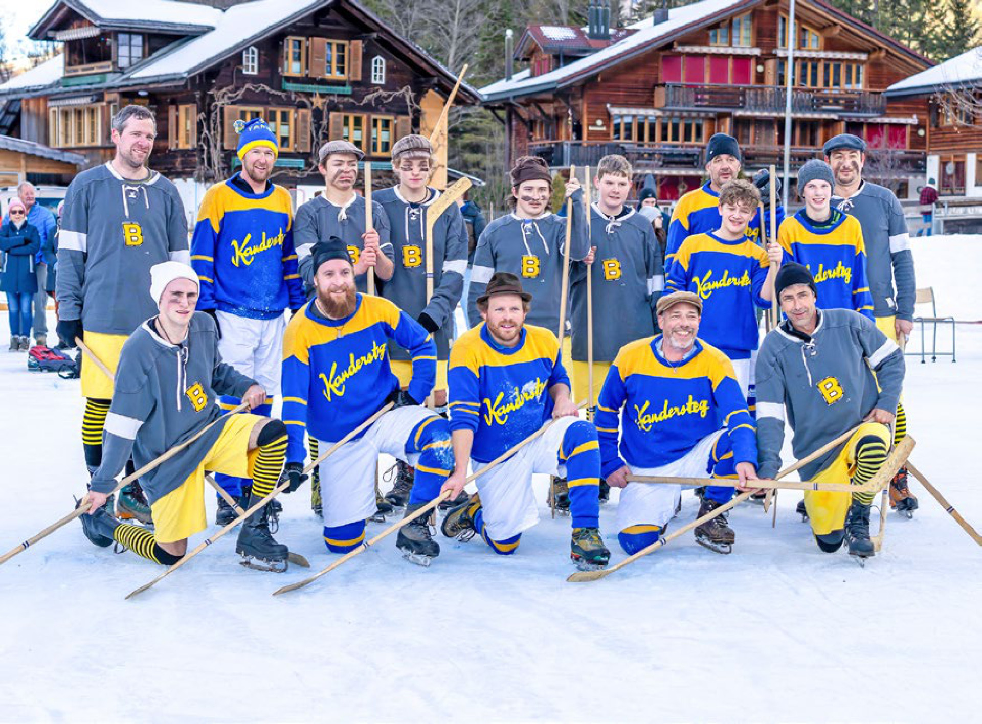 Belle Epoque - Nostalgischer Eishockeymatch