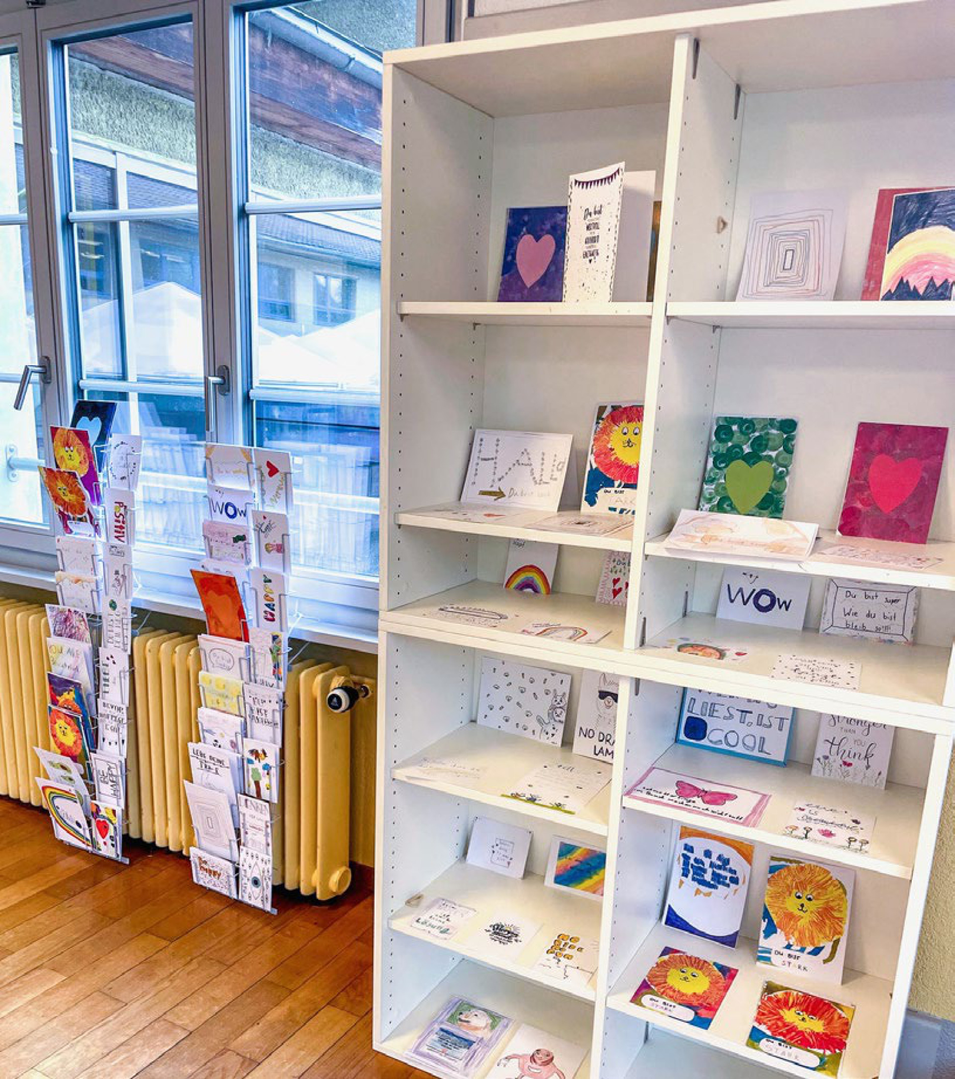 Hunderte Karten aus dem Schulhaus versendet