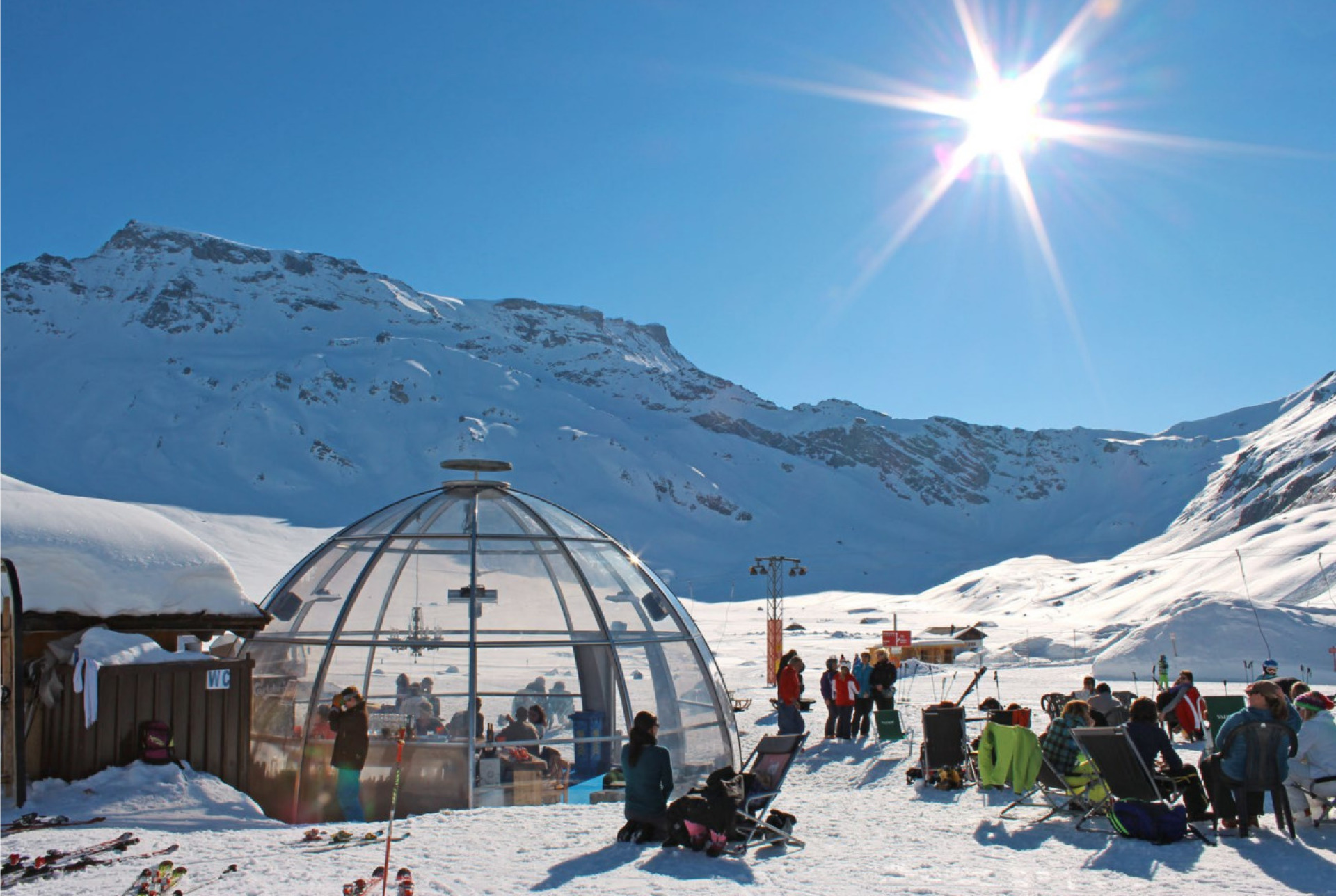 Die Iglu-Bar soll versetzt werden