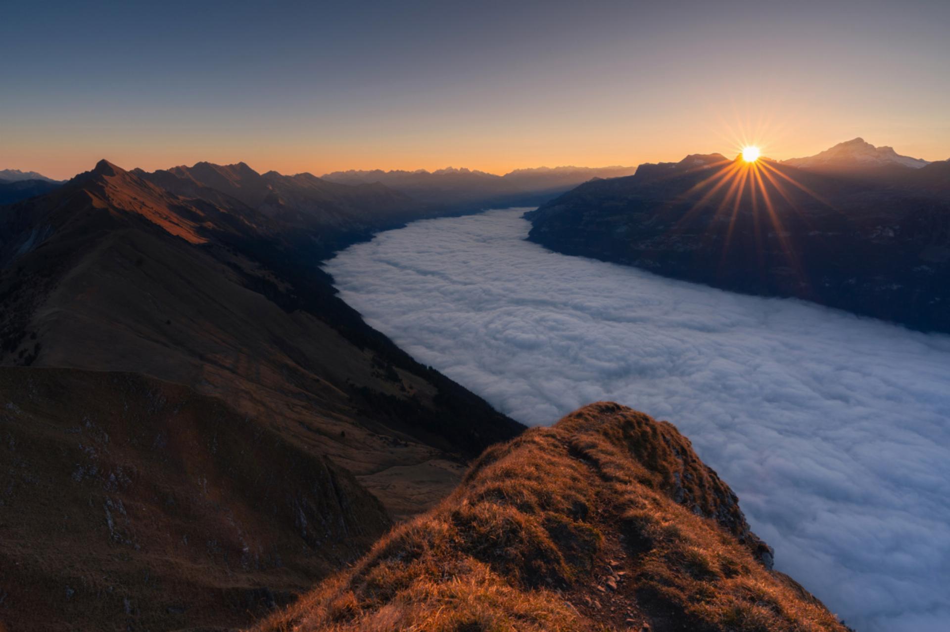 Simon Schuhmacher war bereits vor Sonnenaufgang auf dem Augstmatthorn