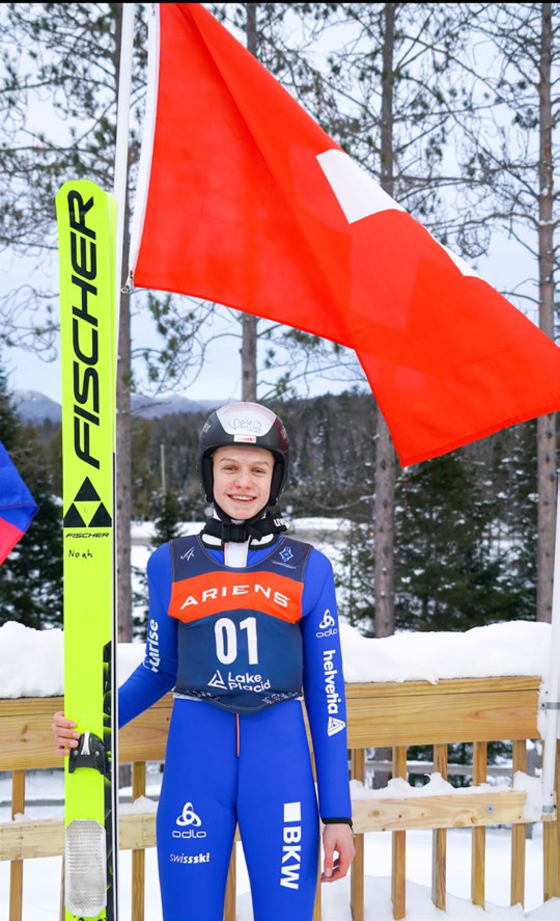 Nachwuchs-Skispringer Noah Studer im Interview