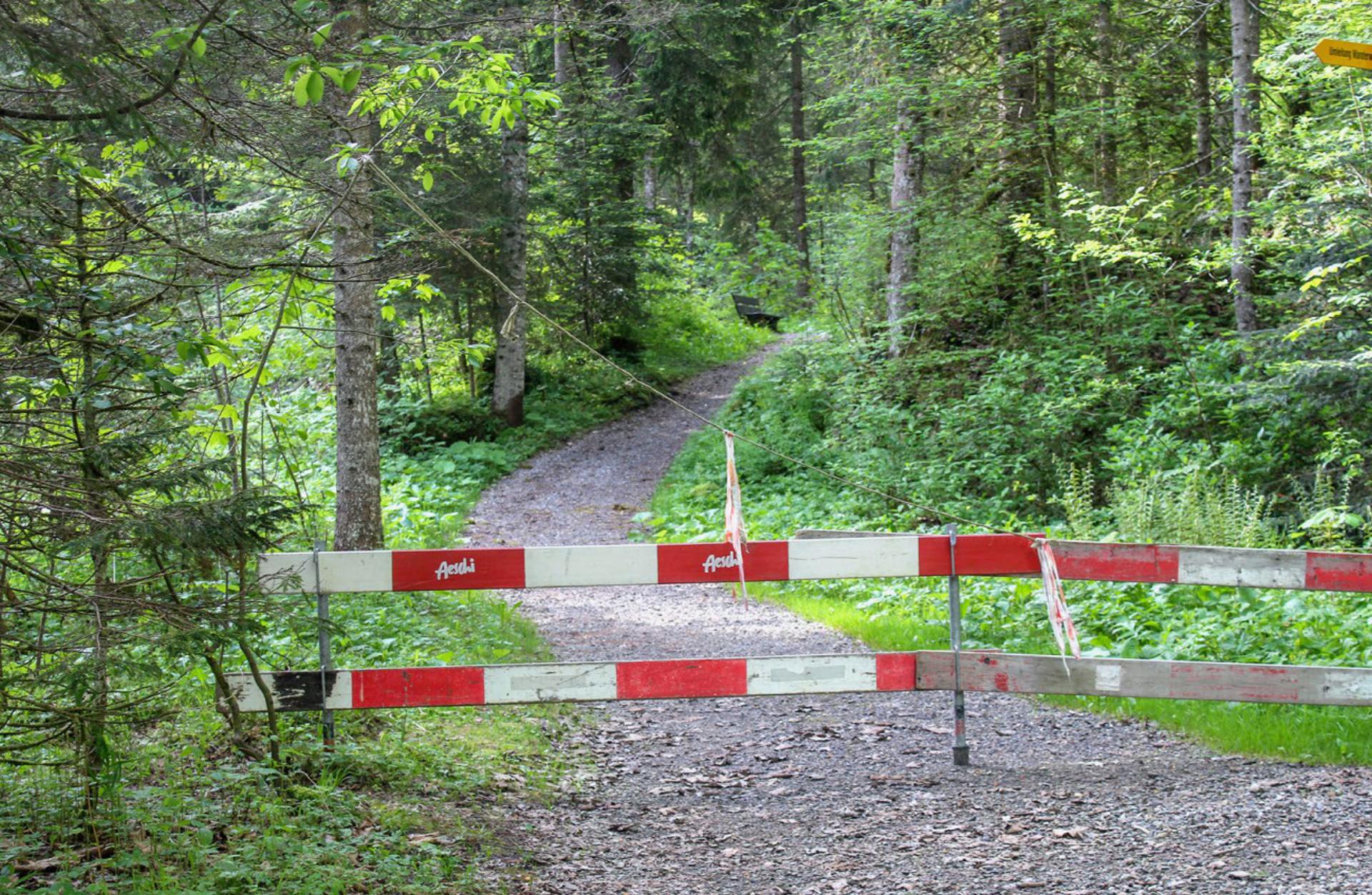 Der Wanderweg bleibt definitv zu