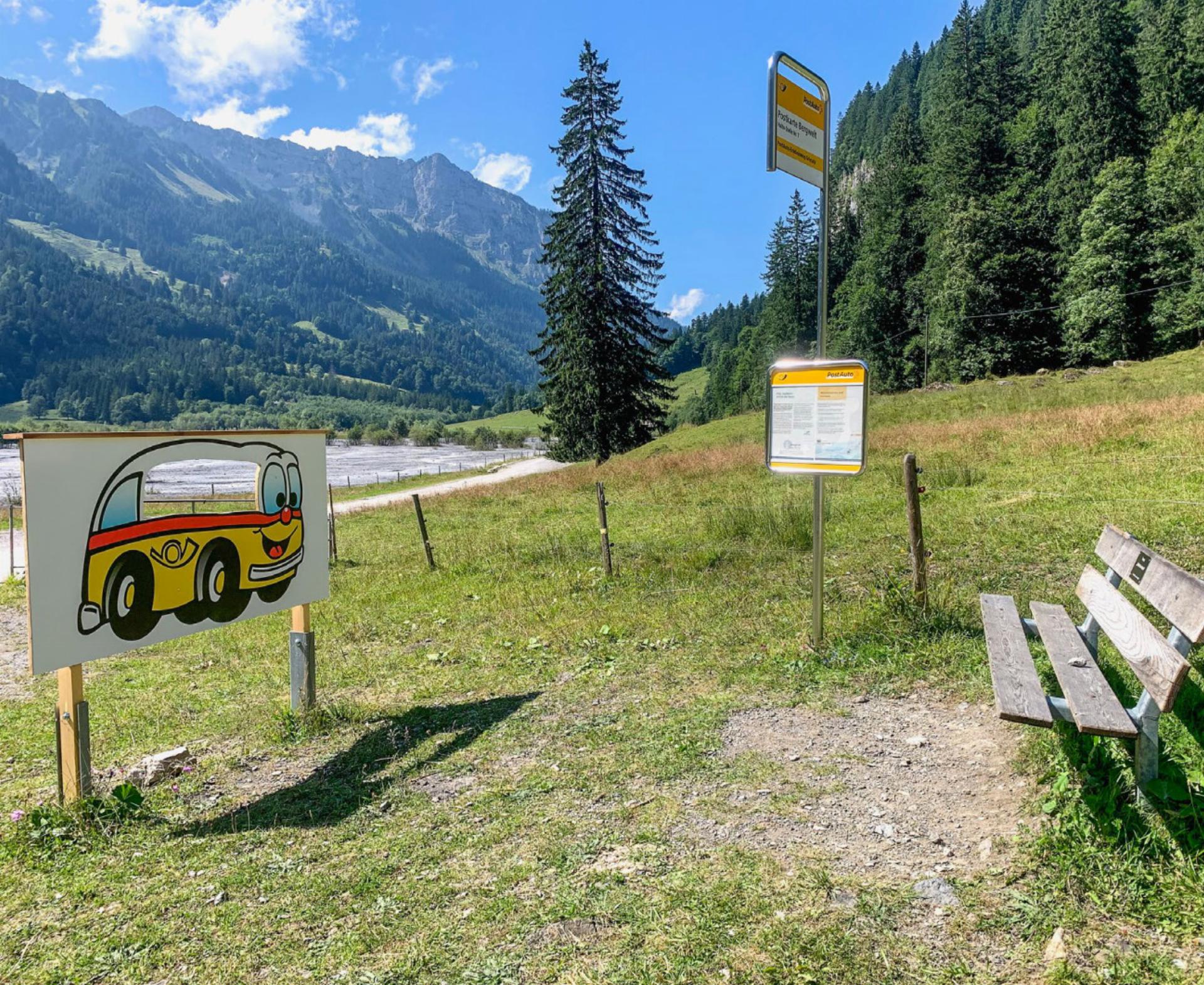 Postauto-Erlebnisweg: Neuer Foto-Spot am Tschingelsee - Das Bild wird blockiert. – Möglicherweise durch einen aktiven Adblocker.