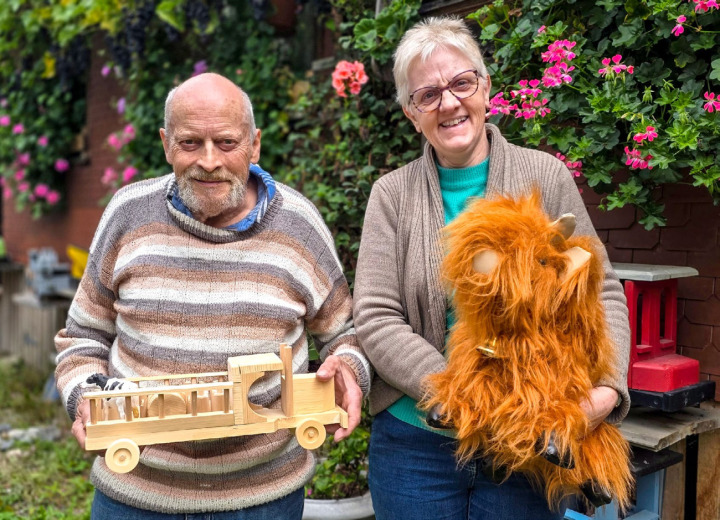 Bruno und Hannelore Walthert freuen sich schon auf die bevorstehenden Märite. BILD: ZVG