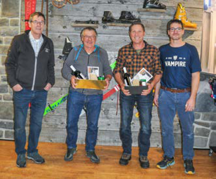 V. l.: Edwin Zürcher, Ernst Müller, Ueli Grossen und Beat Zürcher BILD: BARBARA WILLEN