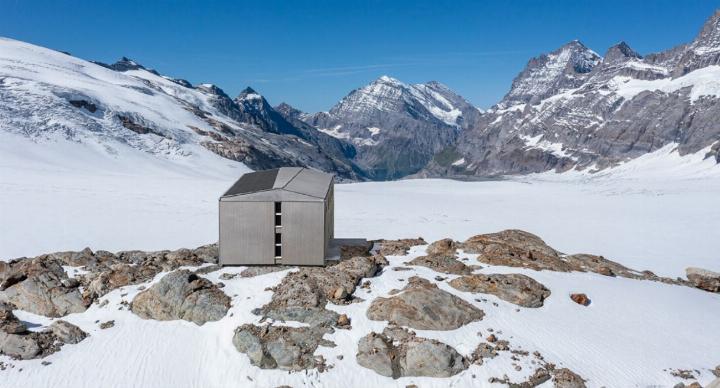 Visualisierung der geplanten SAC-Hütte Mutthorn BILD: ZVG / ARC1706AG