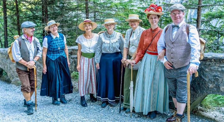 Die diesjährigen Sommertage standen ganz im Zeichen von Geselligkeit, Nostalgie und Naturerlebnis. BILDER: MARTIN WENGER