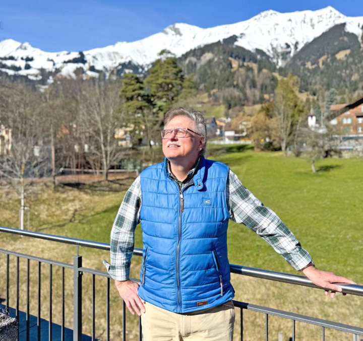 Der neue Präsident von Pro Natura Berner Oberland, Hanspeter Güntensperger BILD: MARK POLLMEIER