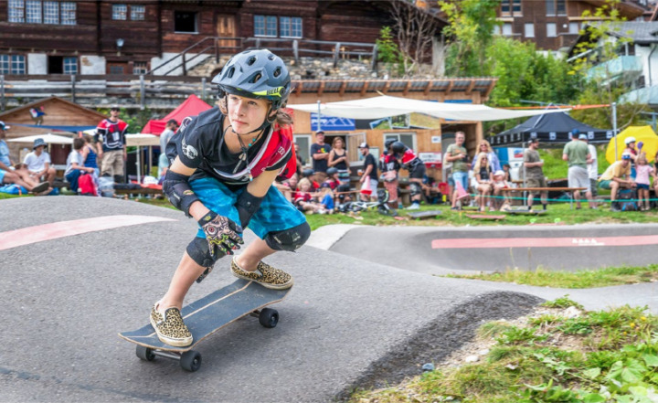 Pumptrack-Fans erwartet am Wochenende ein Fest für die ganze Familie. BILD: ZVG / TINU MÜLLER