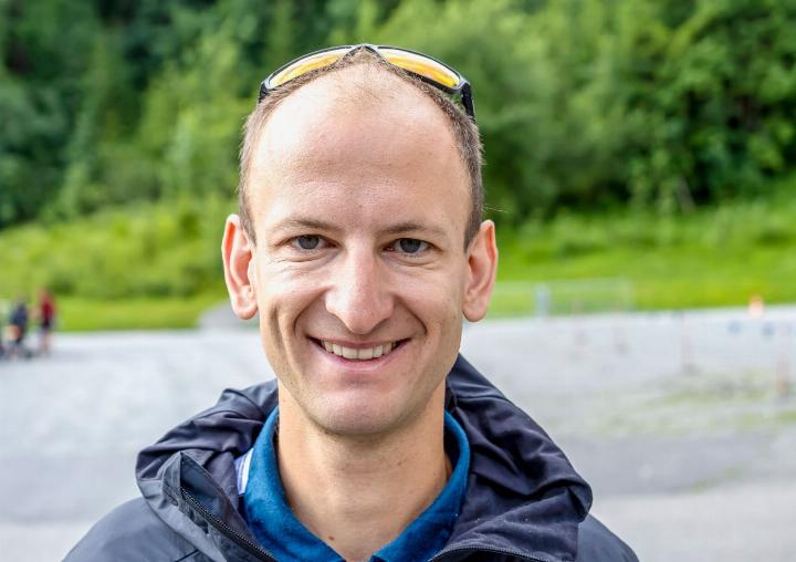 Jonathan Schmidt wollte seine Bestzeit unterbieten. BILD: MICHAEL SCHINNERLING