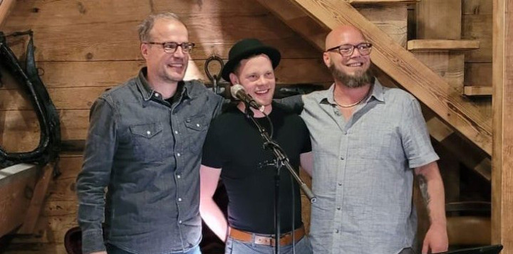 V. l.: Adrian Almendinger, Markus Florian Raiss, Michel Trutmann BILD: ZVG
