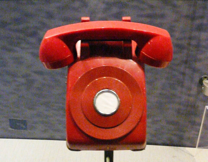 Das Rote Telefon verband die beiden Supermächte USA und Sowjetunion miteinander. BILD: ZVG