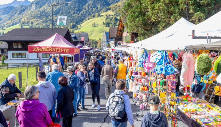 Den Strassenrand in der Reichenbacher Bahnhofstrasse säumen hier leider vermehrt nur Imbissbuden und Marktstände mit Billigprodukten. Wo bleibt das Handwerk? BILD: MICHAEL SCHINNERLING