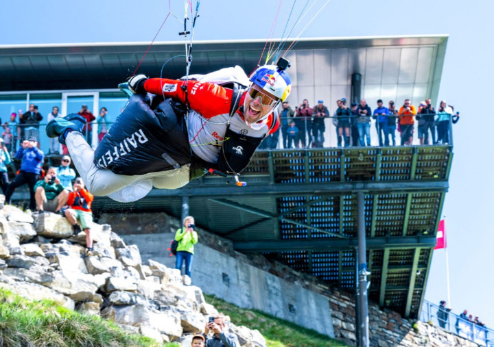 Patrick von Känel letztes Jahr am Turnpoint Niesen BILD: ZVG / ZOOOM / ADI GEISEGGER