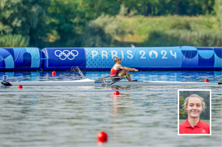 Wurde vom olympischen Geist getragen: Aurelia-Maxima Janzen. BILDER: ZVG / SWISS ROWING