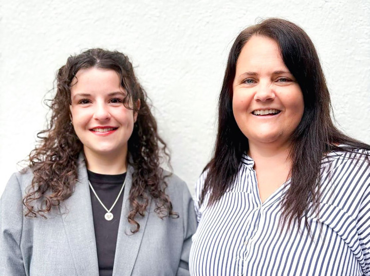 Tanja Balz, neue Kassierin, und Corina Rösti, neues Vorstandsmitglied BILD: ZVG