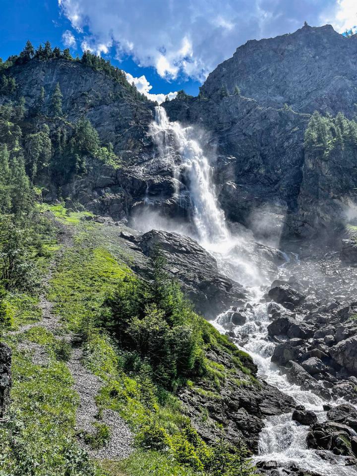 Wasserfall Engstligen BILD VON ERIKA BÄRTSCHI