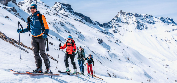 Skitouren über die Gletscher des Berner Oberlands sind eine jahrhundertelange Tradition und finden auch heute grosses Interesse. BILDER: ZVG