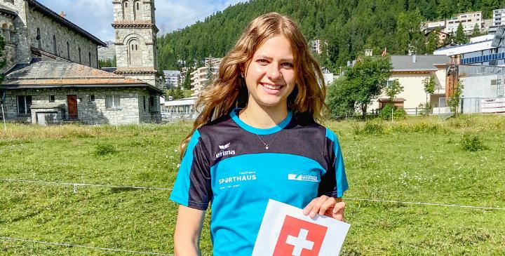 Flurina Auf der Maur vertritt die Schweiz in Finnland über 3000 Meter an der U20-EM. BILD: ZVG