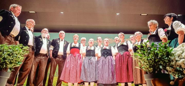 Die Bärgjodler Aeschiried erklangen in gut abgestimmten Tönen. BILDER: JACQUELINE RÜESCH