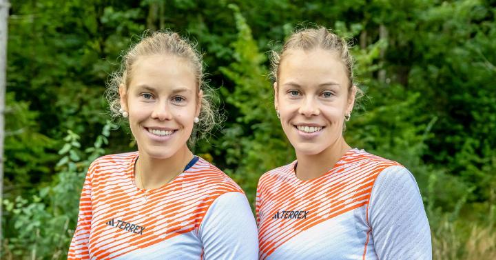 Carla Nina (links) und Gianna Chiara Wohler motivieren sich gegenseitig. BILD: MICHAEL SCHINNERLING