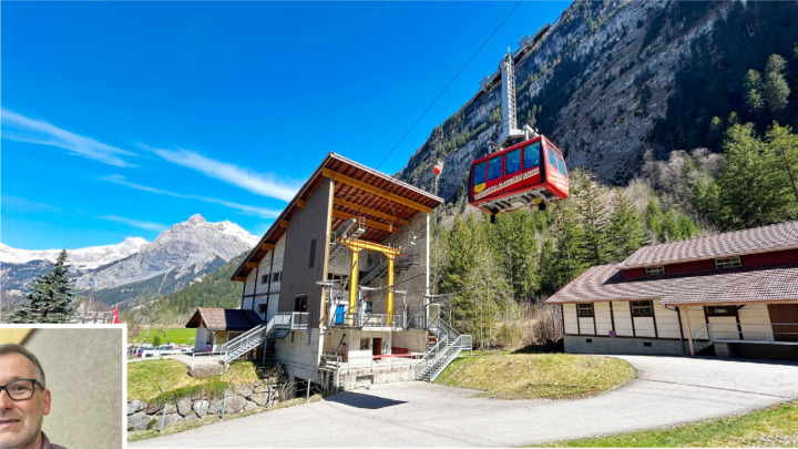 Die Luftseilbahn von Kandersteg auf den Sunnbüel: Für die Konzessionserneuerung in gut zehn Jahren wird schon jetzt geplant. BILDER: HSF