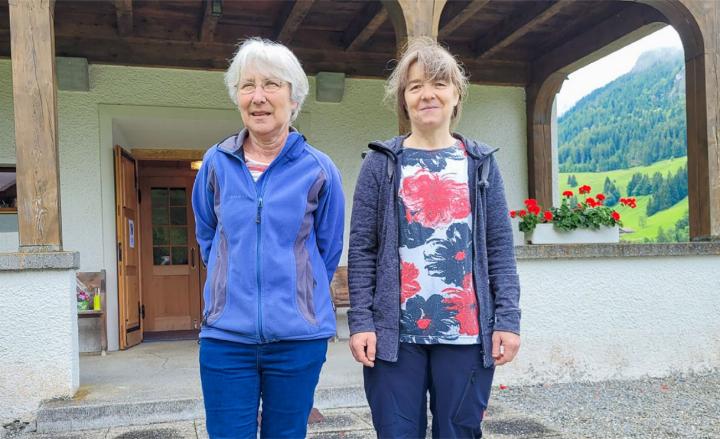 Margret Greber (l.) mit ihrer Nachfolgerin Beatrice Ledermann BILD: ZVG