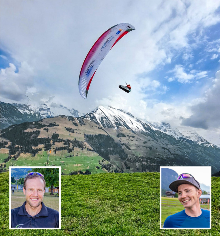 Christan «Chrigel» Maurer (l.), Sepp Inniger GROSSES BILD: ZVG / CHRISTIAN MAURER;