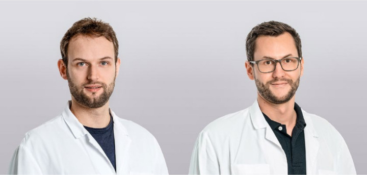 Dr. med. Manuel Blum (l.) und Dr. med. Tobias Anliker BILD: ZVG