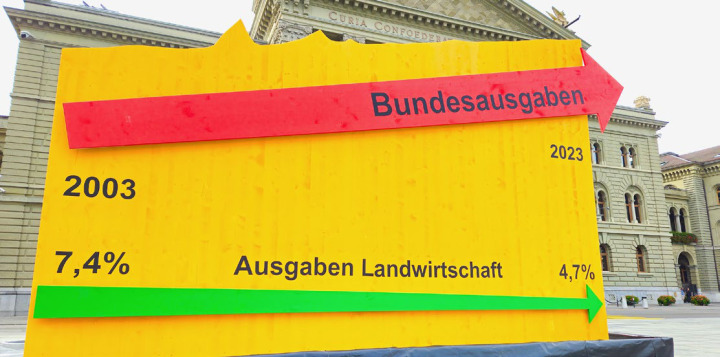 Die Landwirtschaft leiste ihren Beitrag zum ausgeglichenen Staatshaushalt, sagt die Landwirtschaftskammer. BILD: ZVG