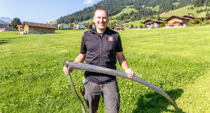Hermann Reichen aus Achseten holte bei der EM den vierten Rang. BILD: MICHAEL SCHINNERLING