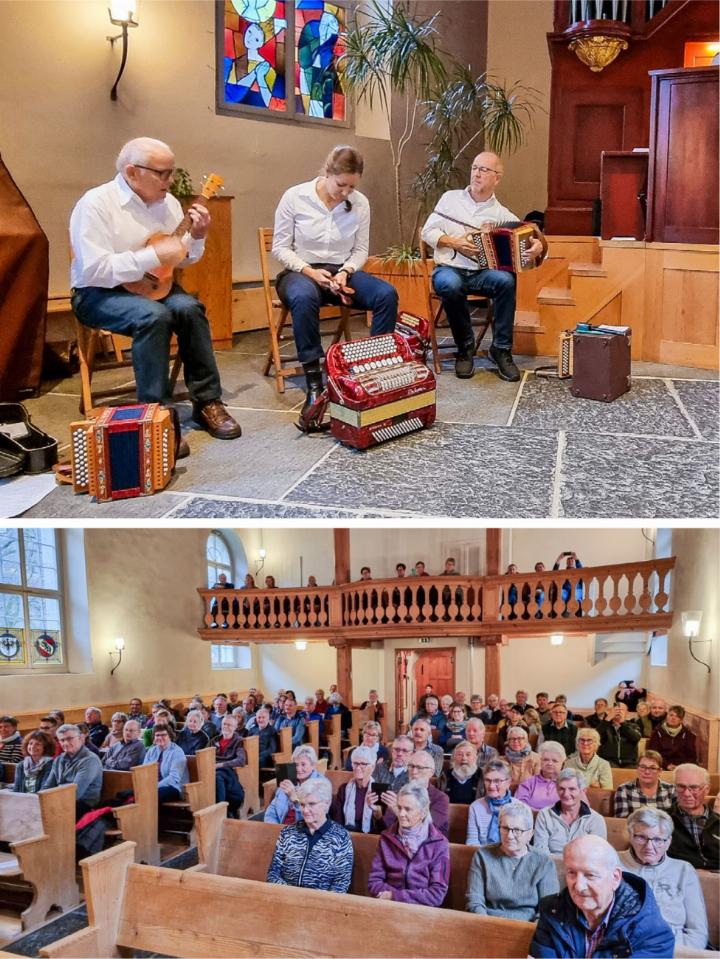 Die beiden Konzerte waren gut besucht. BILD: ZVG