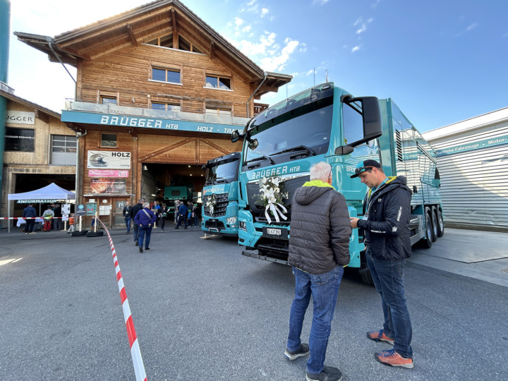 Impressionen vom Tag der offenen Türe von Brügger HTB/Brügger MBT. Bild: HSF