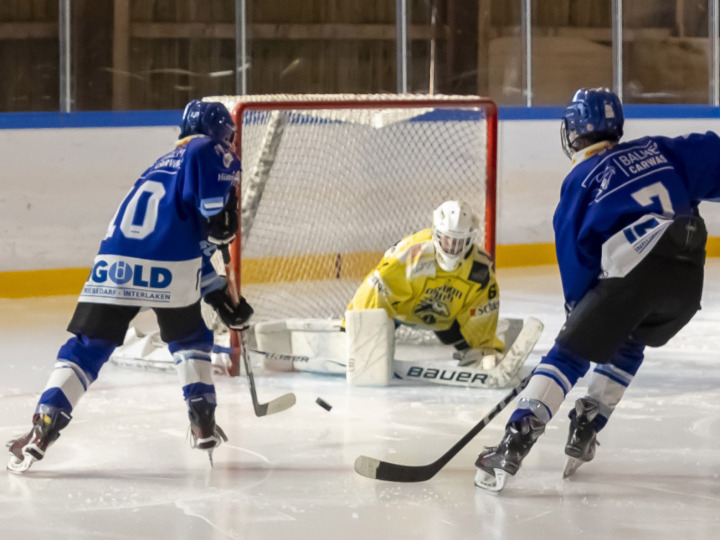 EHC Kandersteg / U13-Nachwuchs. Bild: Michael Schinnerling